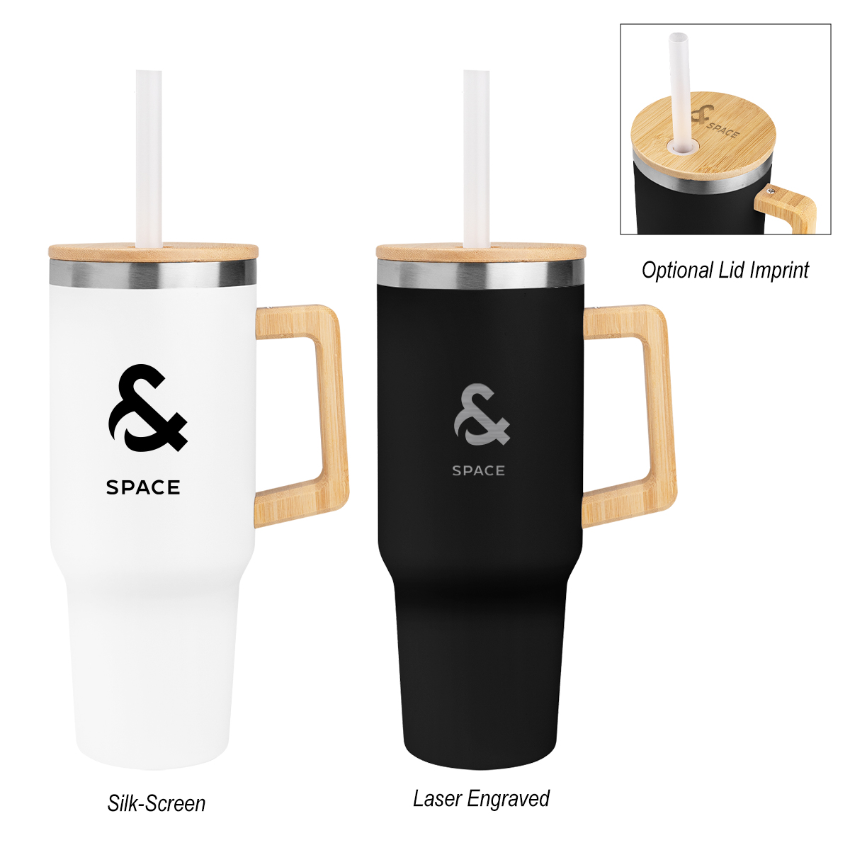 40 Oz. Carolina Intrepid Recycled Stainless Steel Tumbler 4