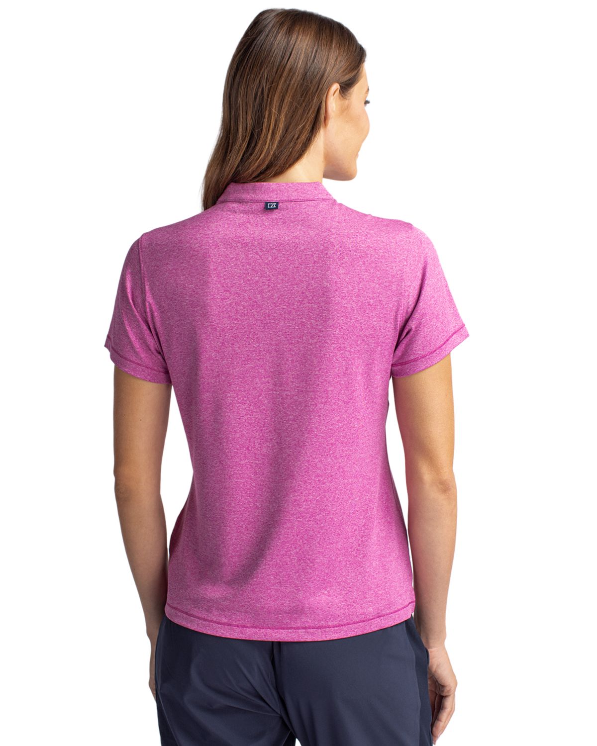Cutter & Buck Forge Recycled Four-Way Stretch Heathered Womens Blade Top 44