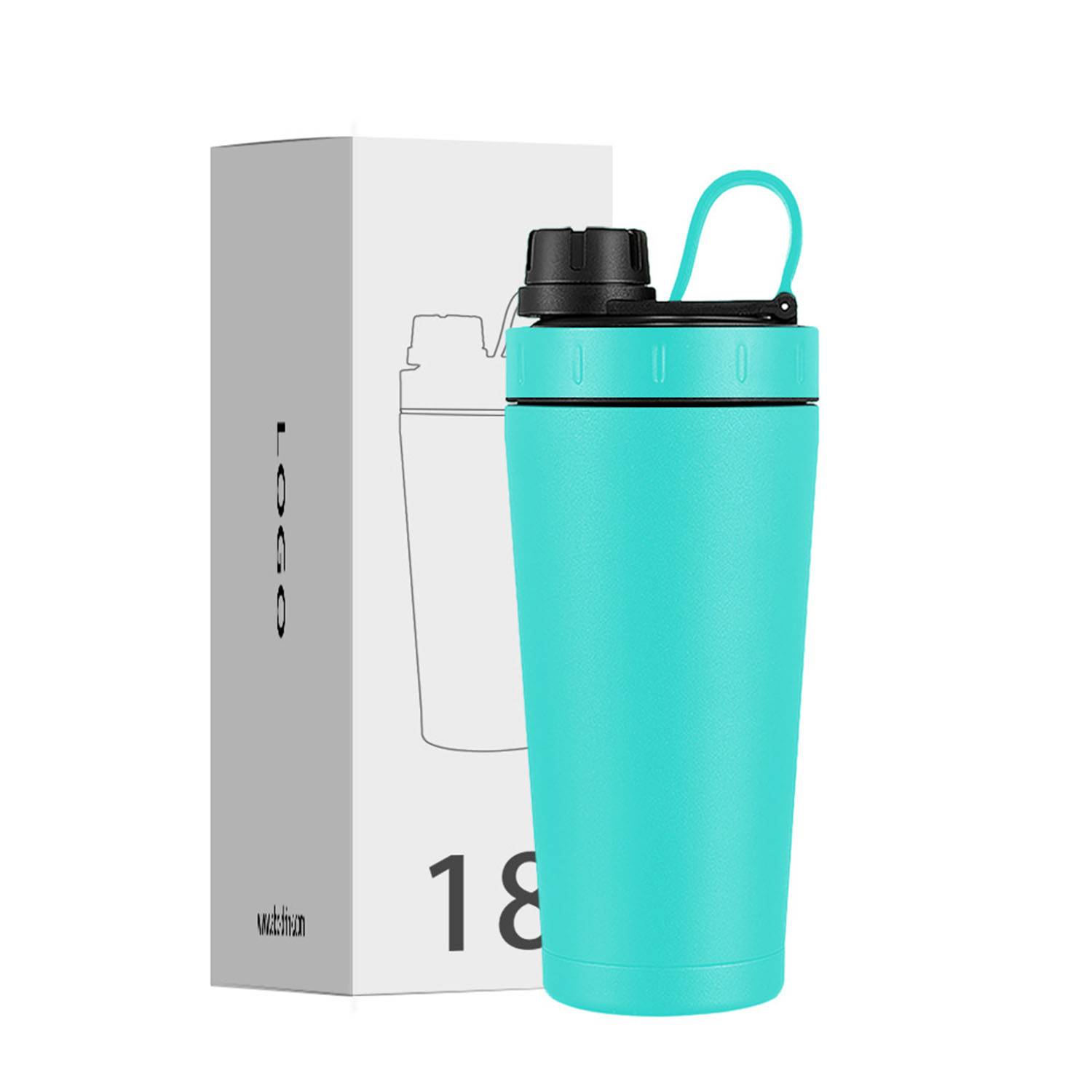 18oz stainless steel Large capacity with scale insulated cup 10