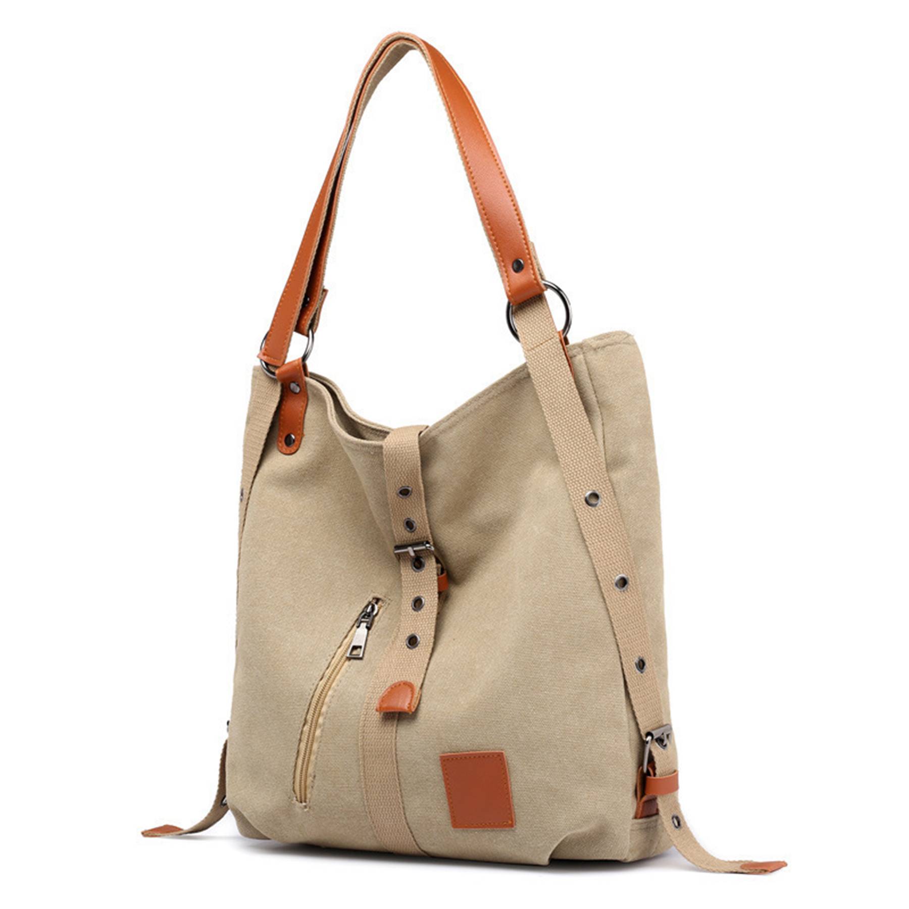 Canvas Handbags Tote Bags for women, custom tote bag with logo imprint 3