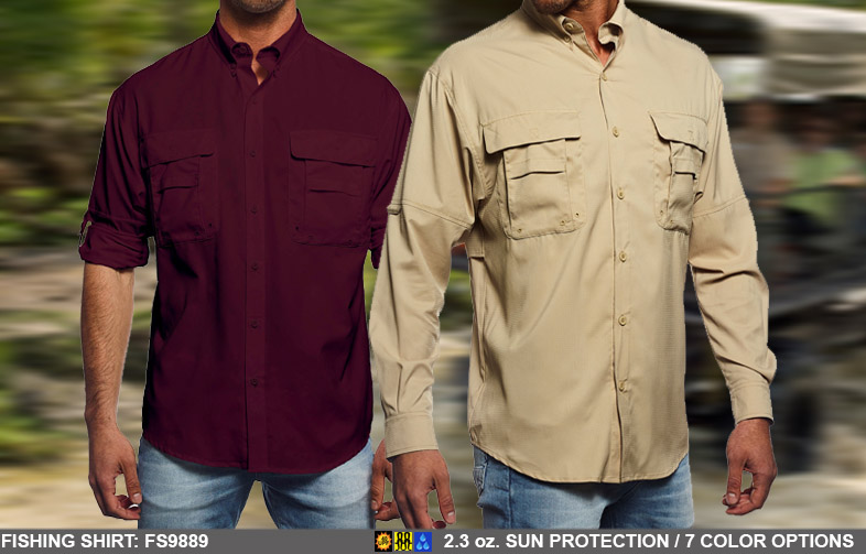 Men's Long Sleeve Fishing Shirt 36