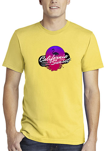 American Apparel Fine Jersey Short Sleeve Tee 121