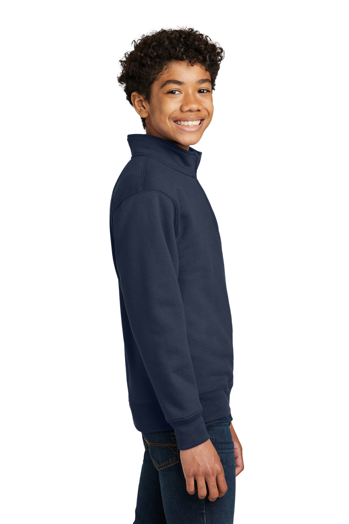Port & Company® Youth Core Fleece 1/4-Zip Pullover Sweatshirt 31
