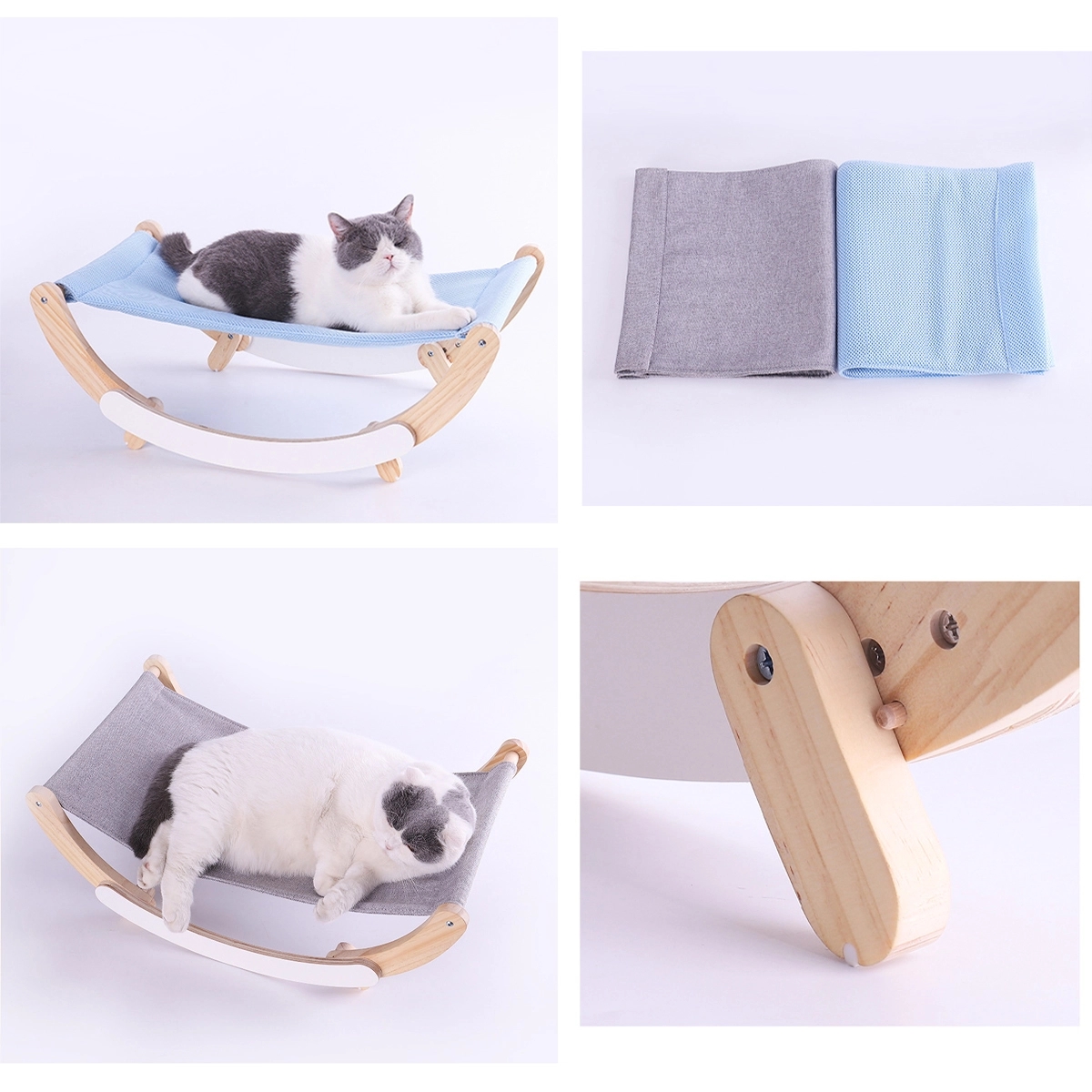 Hammock New Moon Cat Bed Swing Chair 2