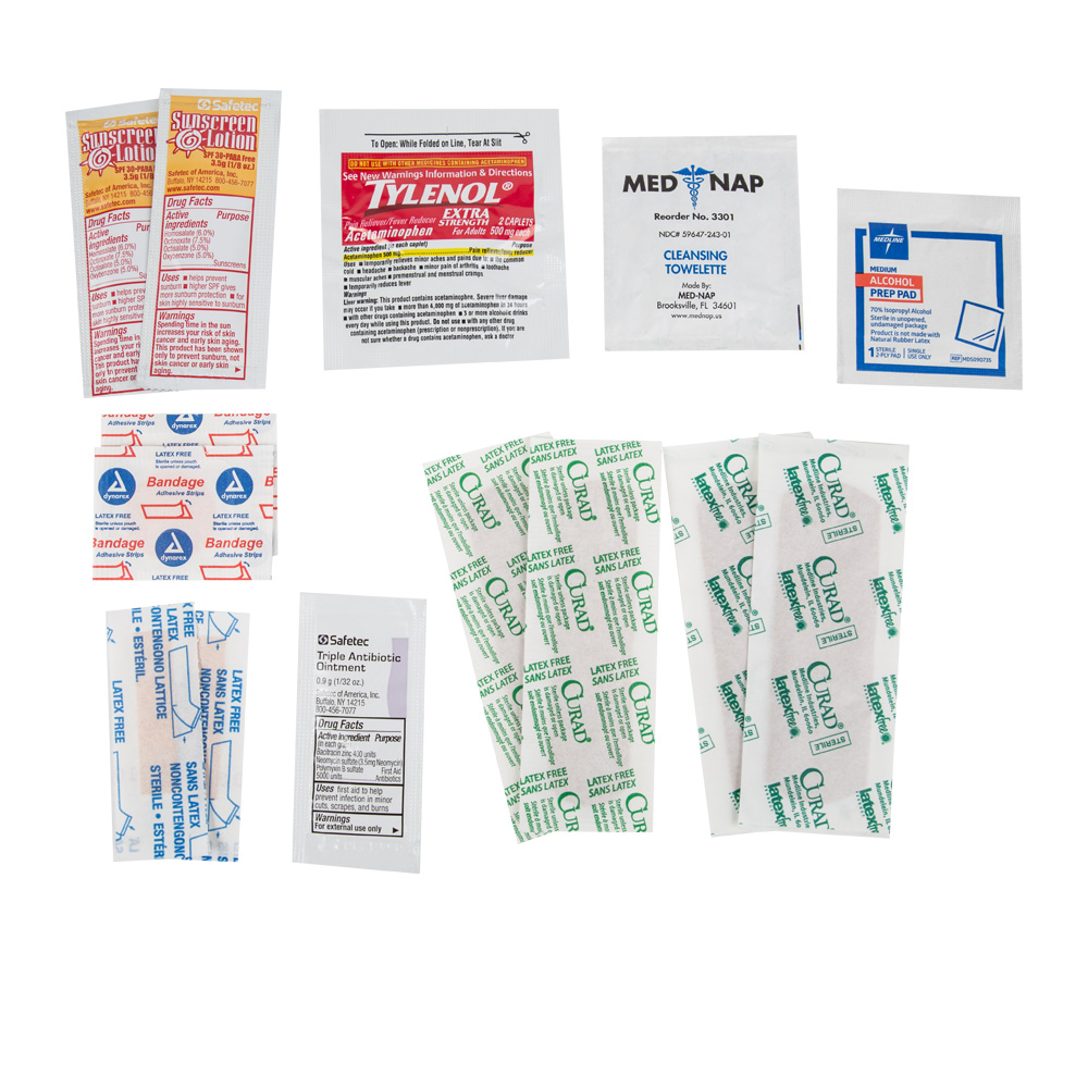 Sun Protection Outdoors Kit in a Plastic Container 2