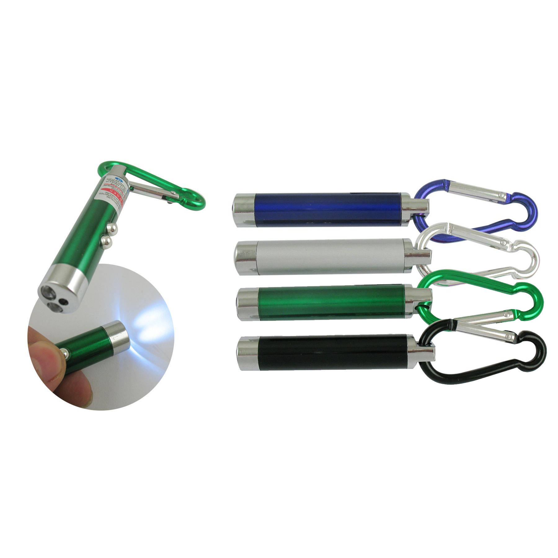 2 LED Light W/Carabiner(Close out) 5