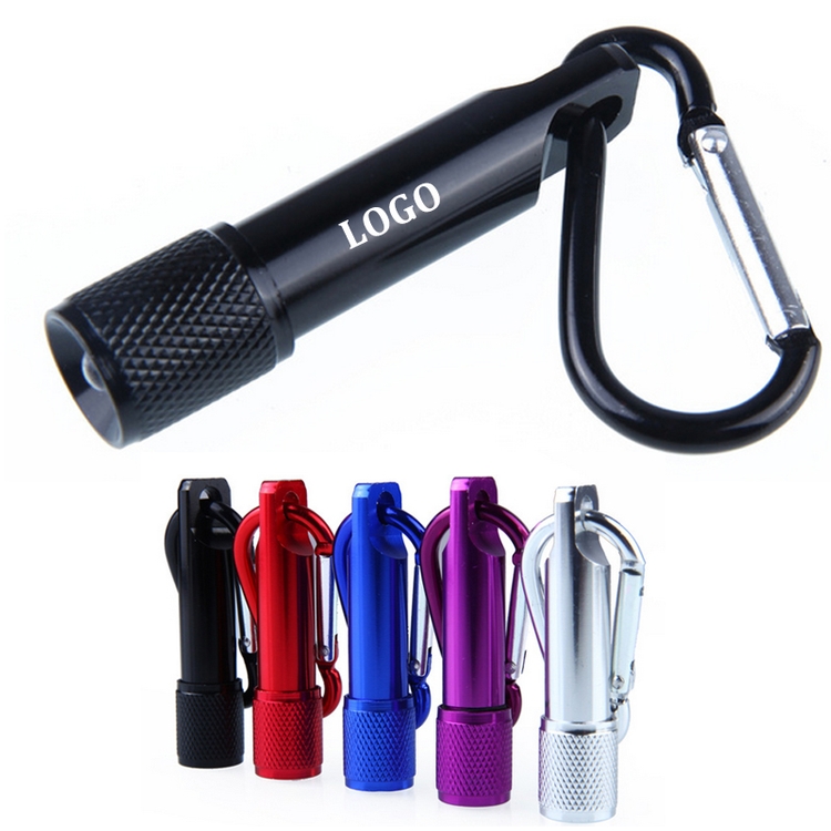 LED Flashlight Carabiner Keychain 1