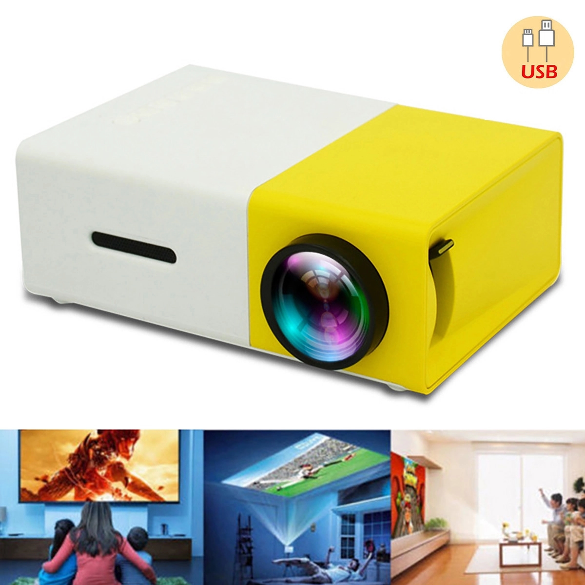 Portable Mini Video-Projector 3