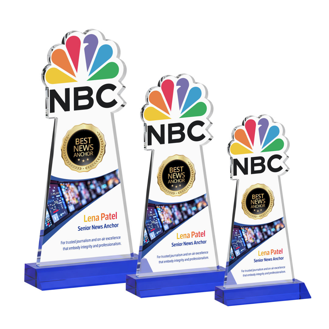 EdgeCraft VividPrint™ on Mitered Base - Blue (via Air)