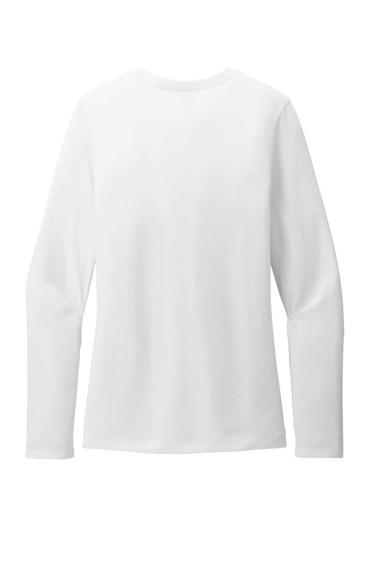 District Women's Perfect Blend CVC Long Sleeve Tee DT110 12