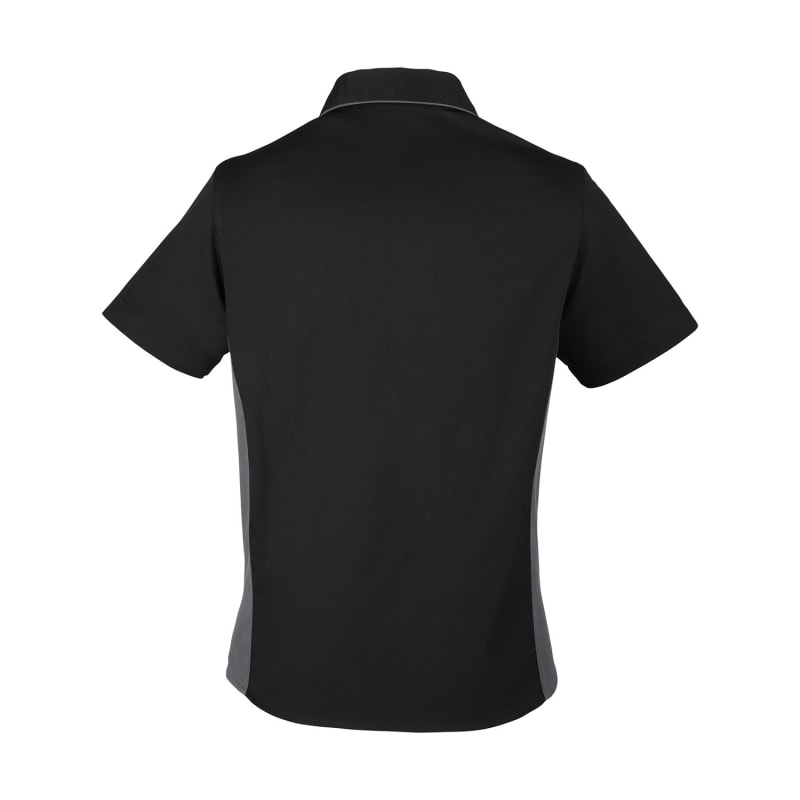 Harriton Ladies' Flash IL Colorblock Short Sleeve Shirt 12