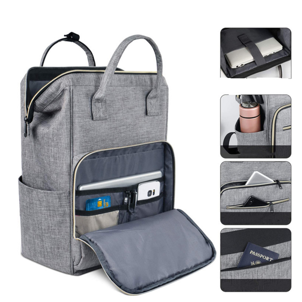 Travel Laptop Backpack With Usb Charging Port 2