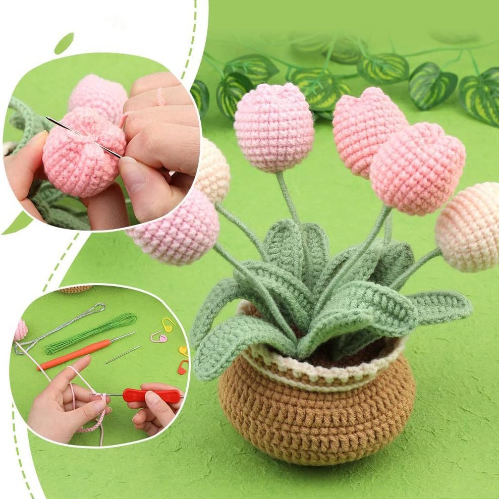 Crochet Kit for Beginners, Crochet Starter Kits 4