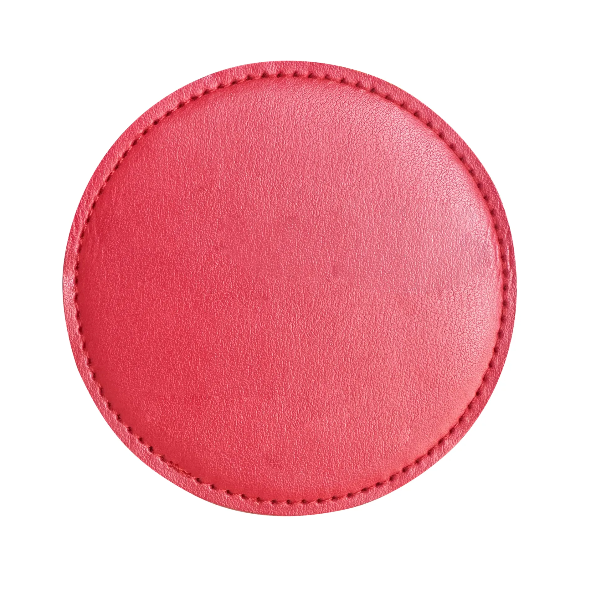 Round PU Leather Coaster Durable 3.95 Inch for Daily Use 11