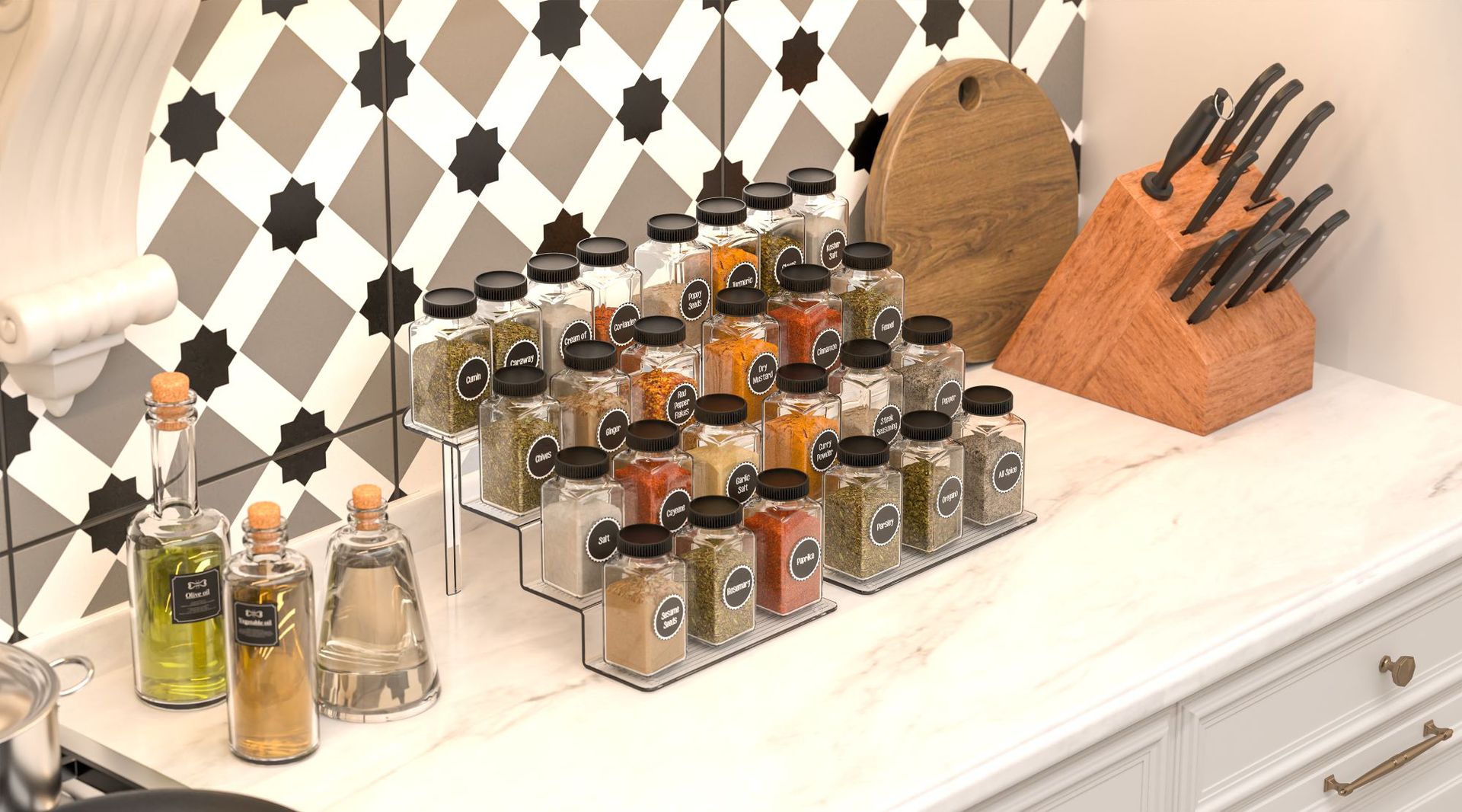 4 Tier Clear Shelf for Perfume Organizer 9