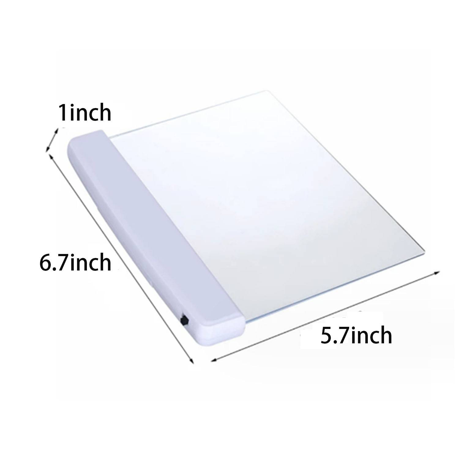 LED Transparent Flat Reading Light 3