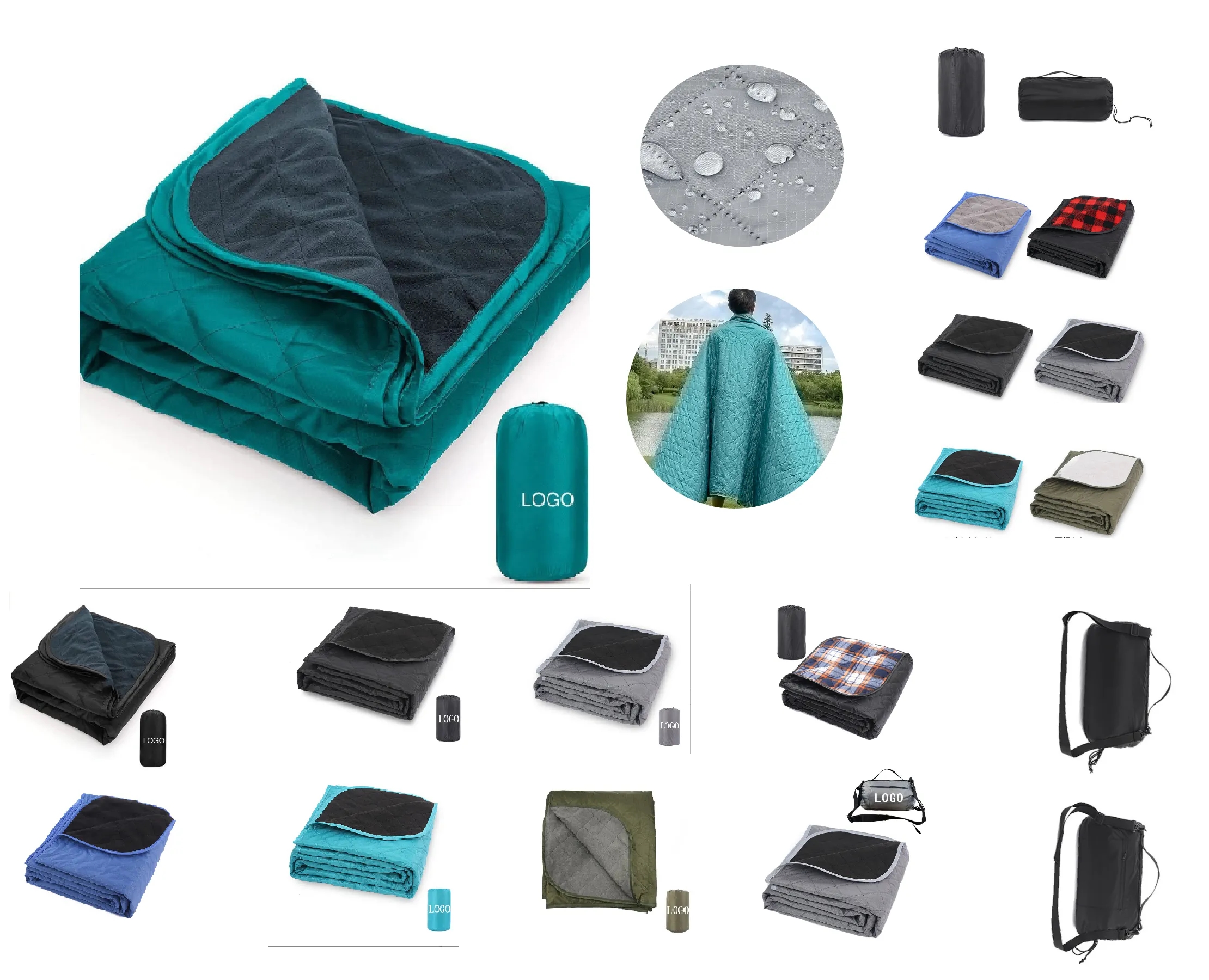 Outdoor Waterproof Camping Blanket Picnic Mat 3
