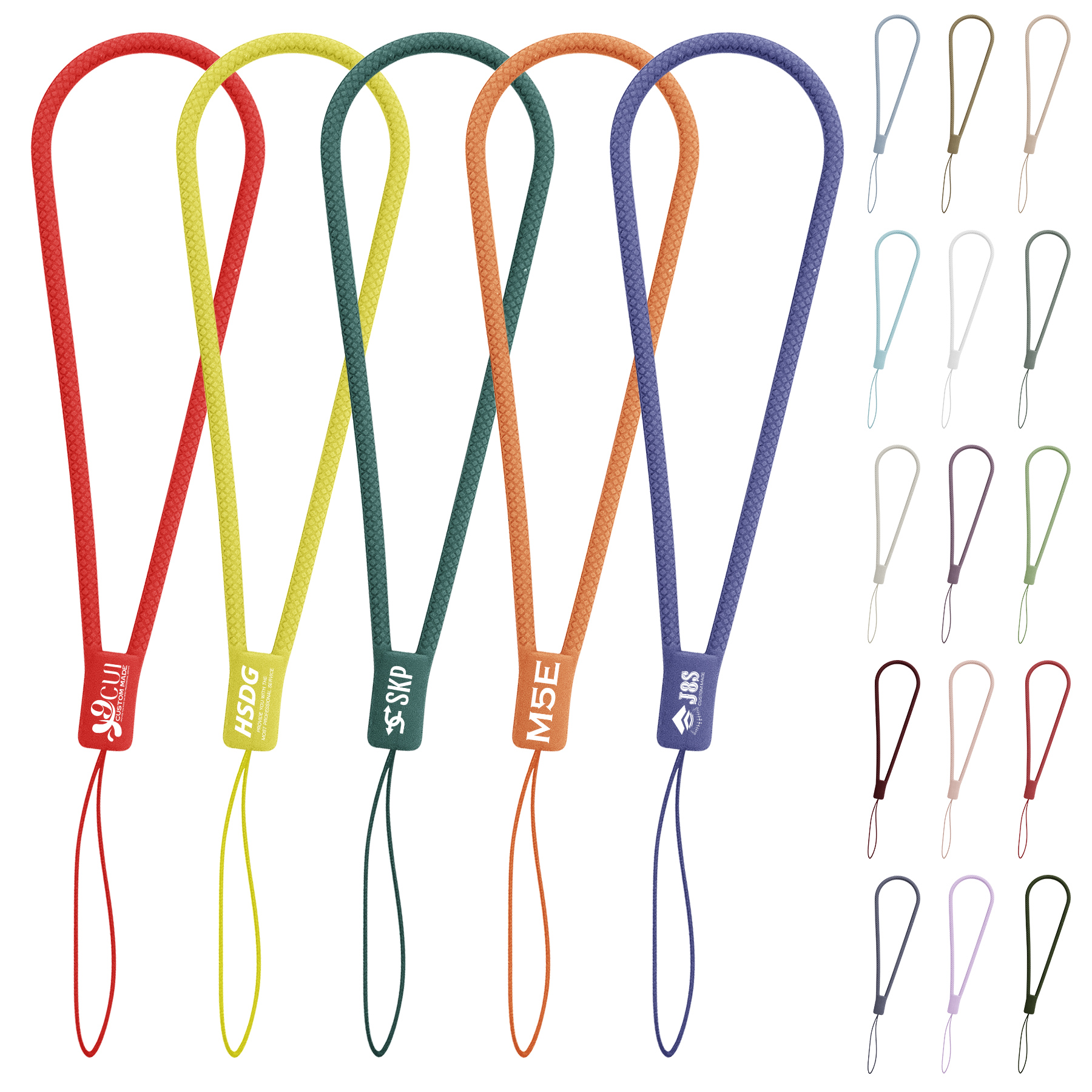 Silicone Mobile Phone Lanyard 6