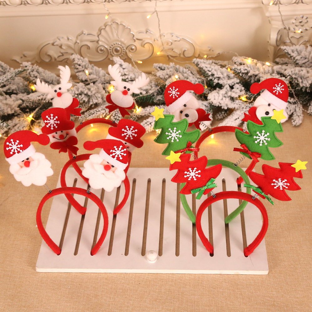 Christmas Elastic Head Hoop 4