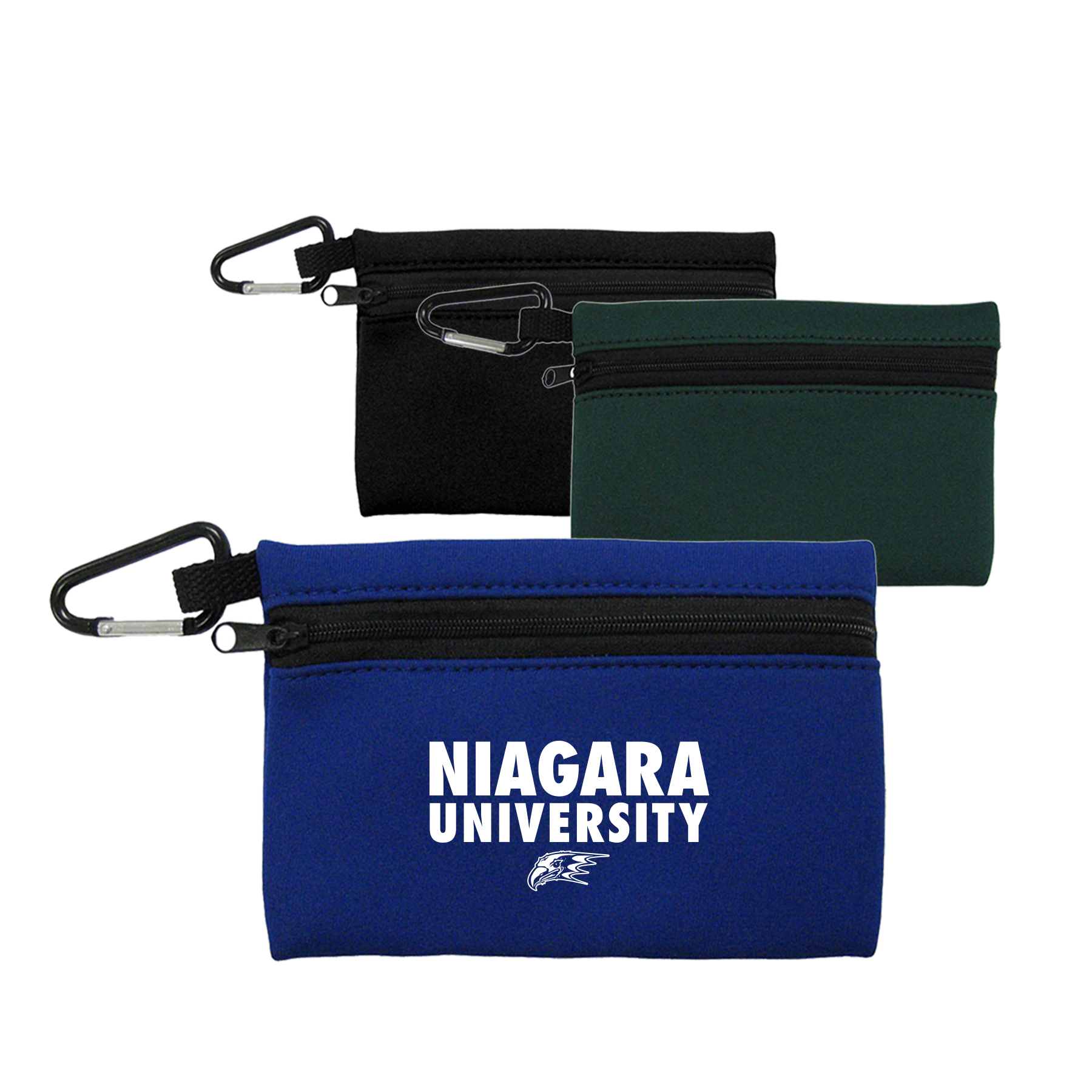 Neoprene Pouch with Carabiner Clip 2