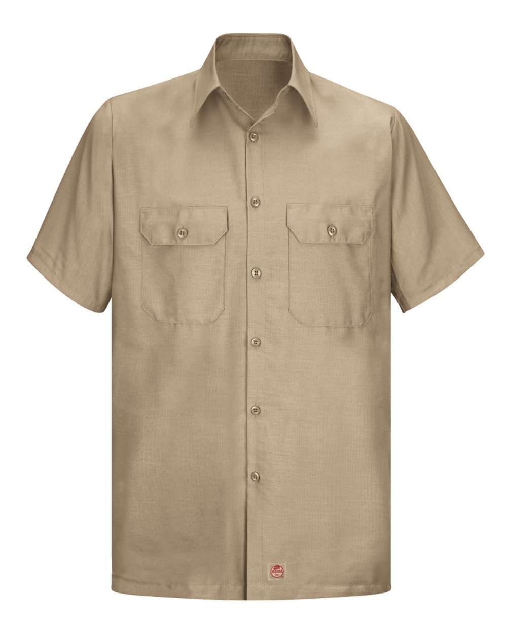 Men's Tall Ripstop Short Sleeve Work Shirt - SY60T 16
