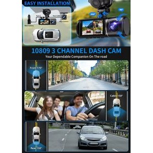 3 Channel Dash Cam 6