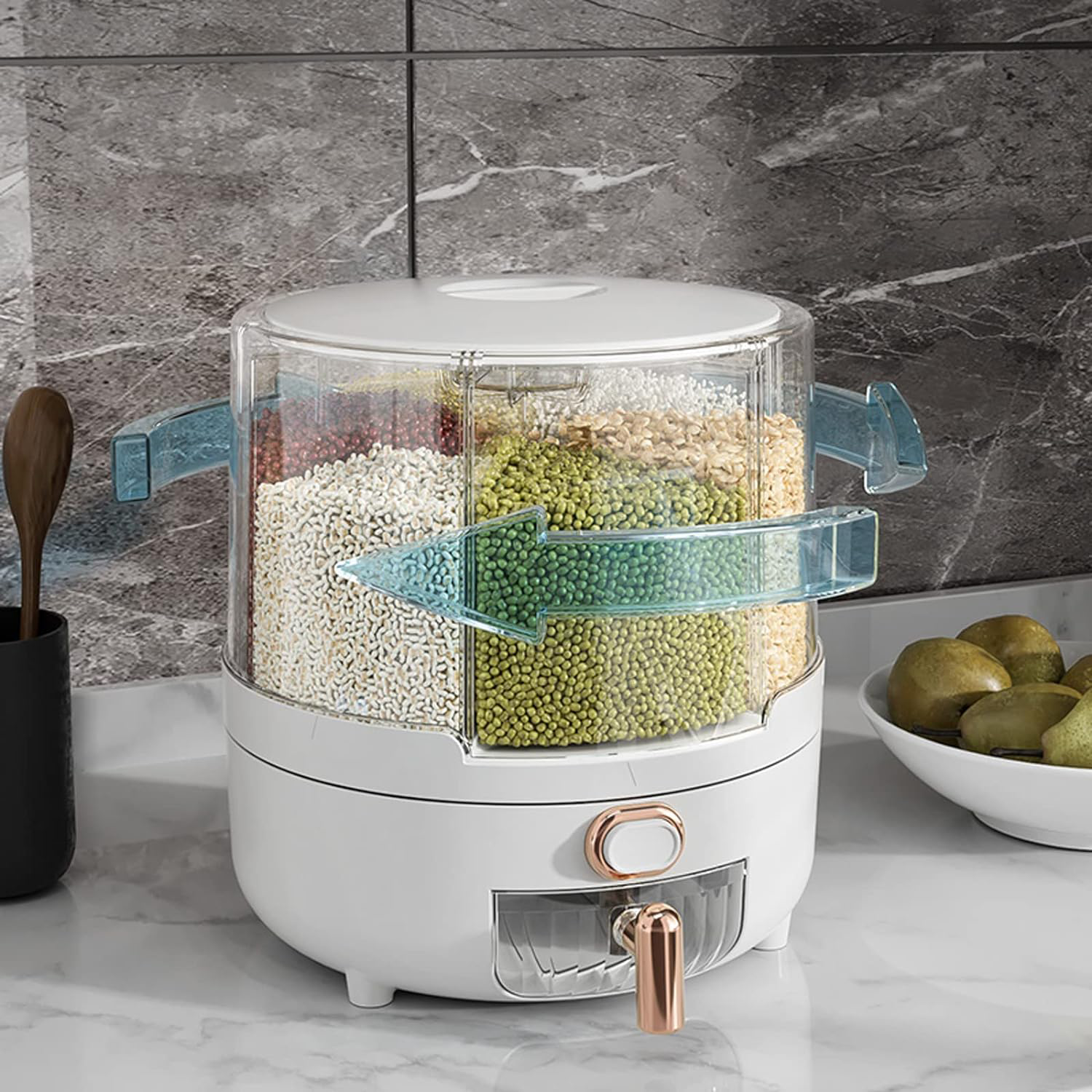 Transparent Storage Bin Container 3