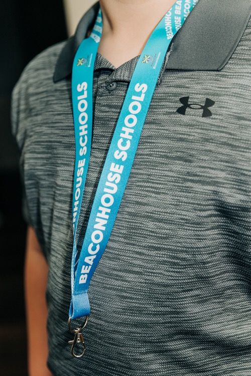 1" Lanyard, Full Color Polyester 1