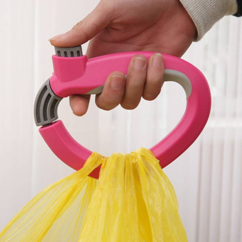 Creative D-type Handheld Device Large-load Vegetable Lifter 2