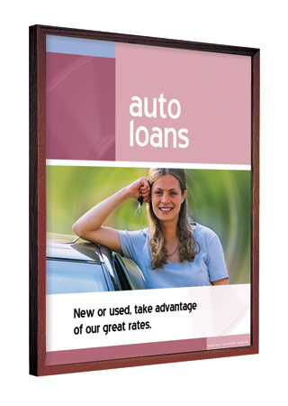 22"x28" Wood Wall Frame spec color