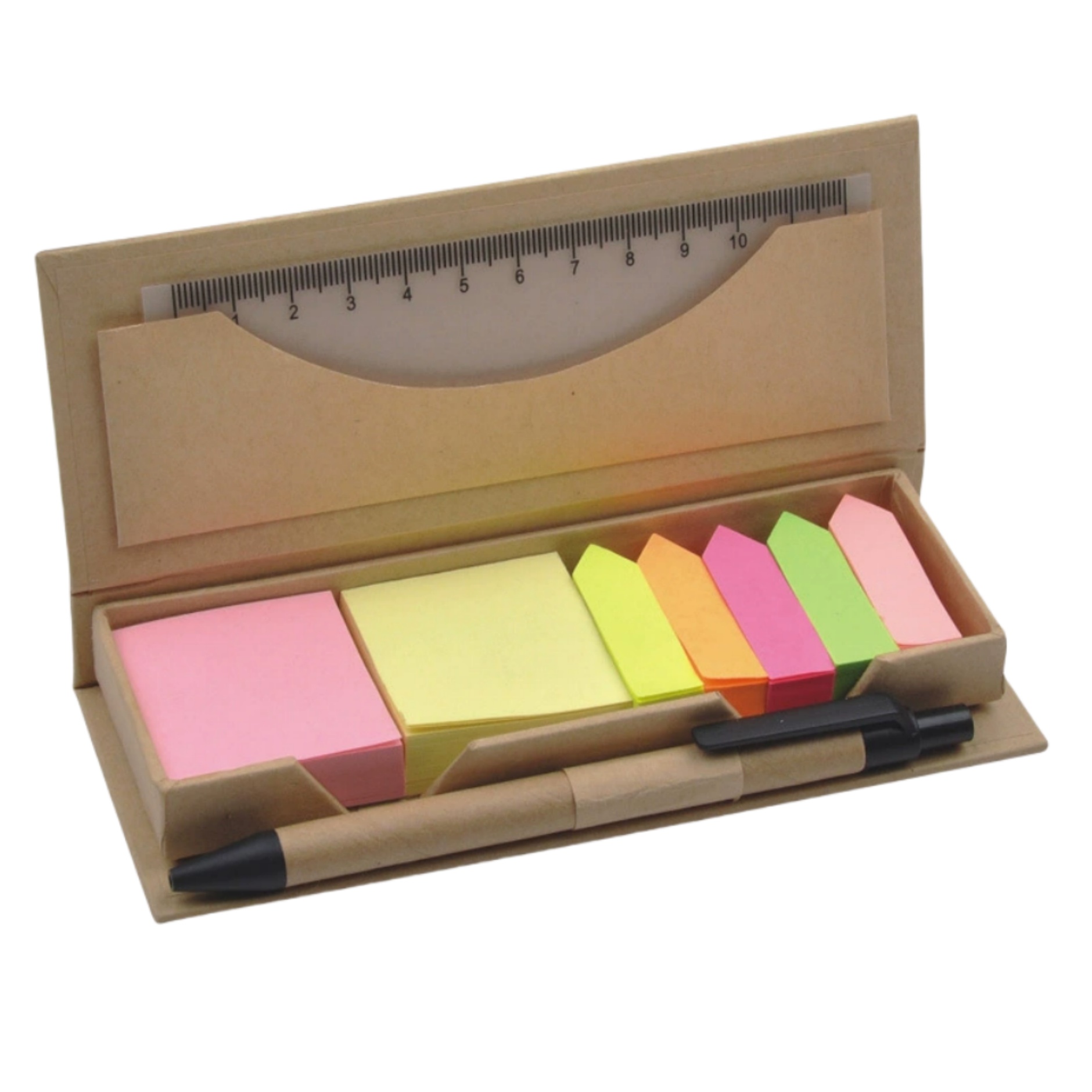 Kraftpaper Sticky Memo Note Set 7