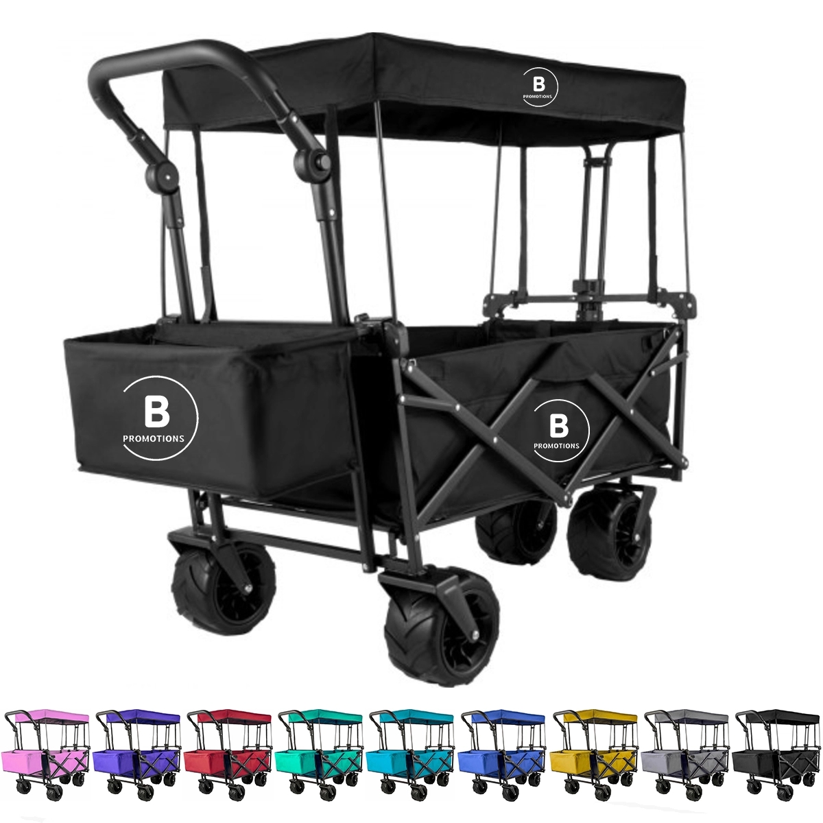 Heavy Duty Utility Collapsible Canopy Wagon 3