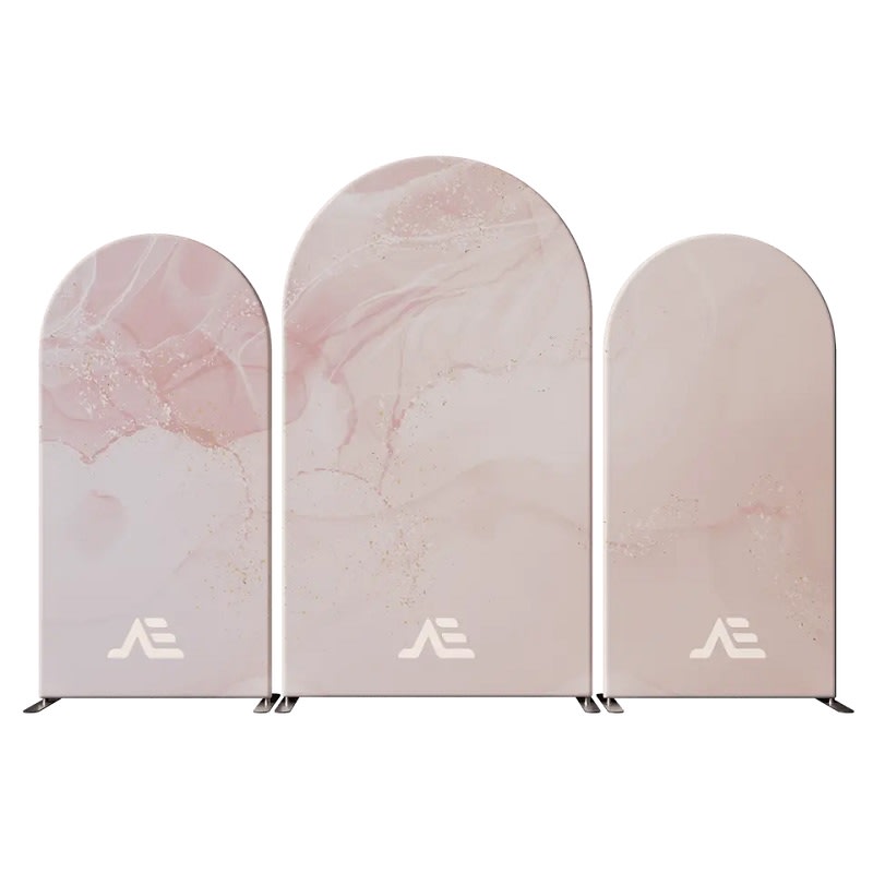 Custom Arch Cover Photo Backdrop Full Set 4