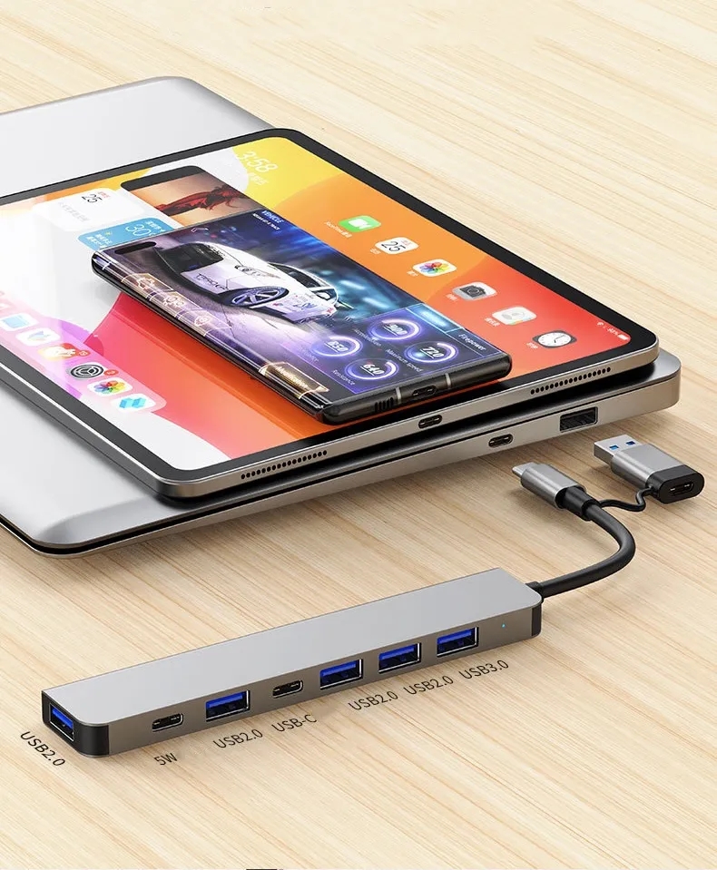 7 in 1 USB Hub Adapter 5