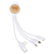 Bamboo 3-in-1 6" Charging Cable 3