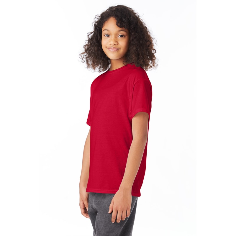 Hanes Youth 5.2 Oz., 50/50 ComfortBlend® EcoSmart® T-Shirt 300