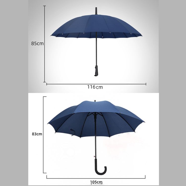 Double Ventilated Long Handle Umbrella 3