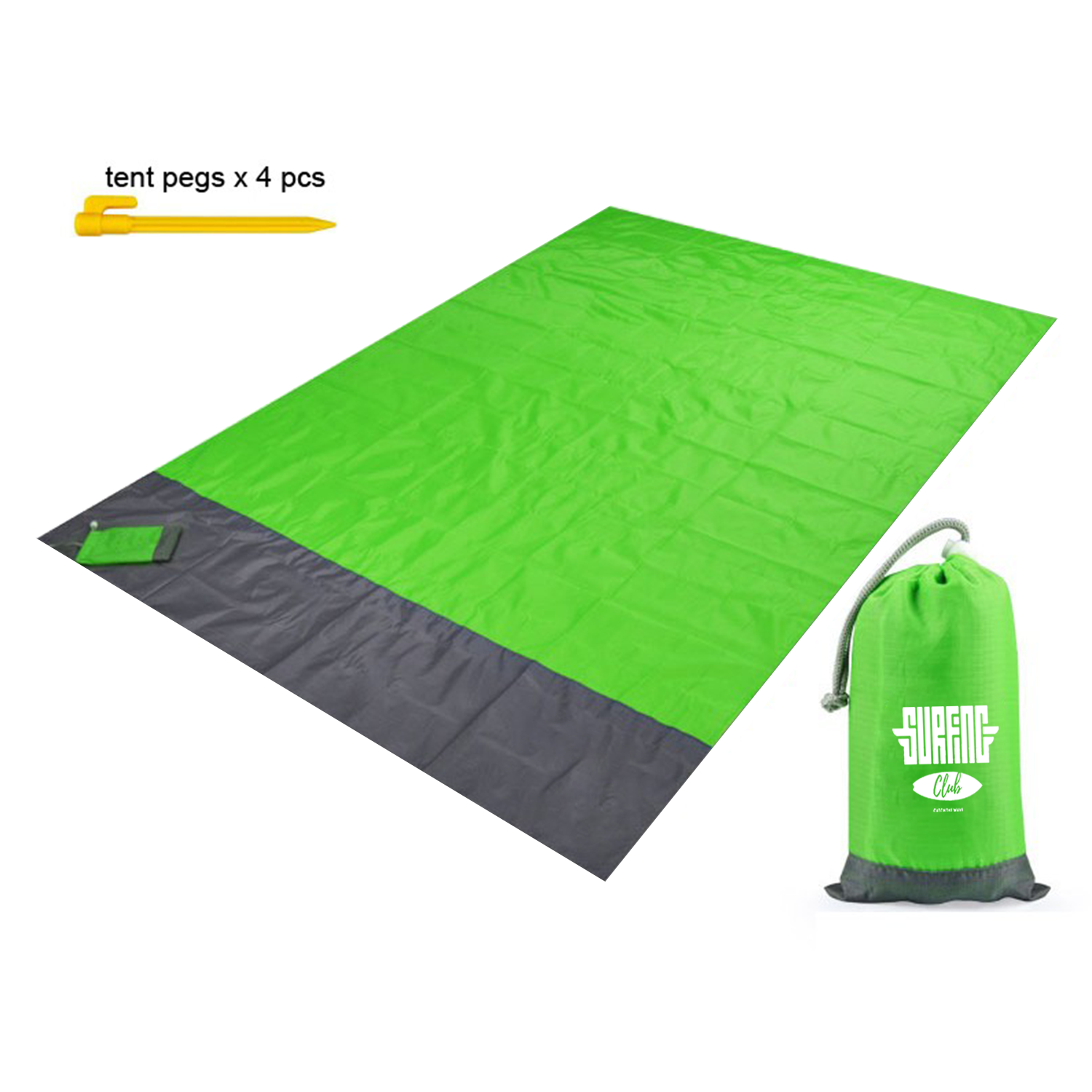 Waterproof Foldable Picnic Blanket In a Pouch 2