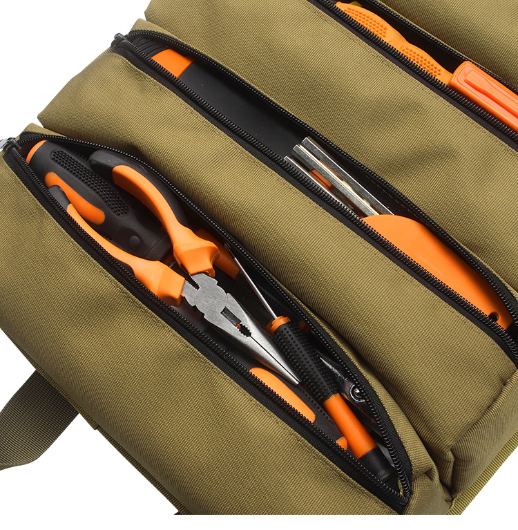 Heavy Duty Roll Up Organizer with 6 Tool Bag 12