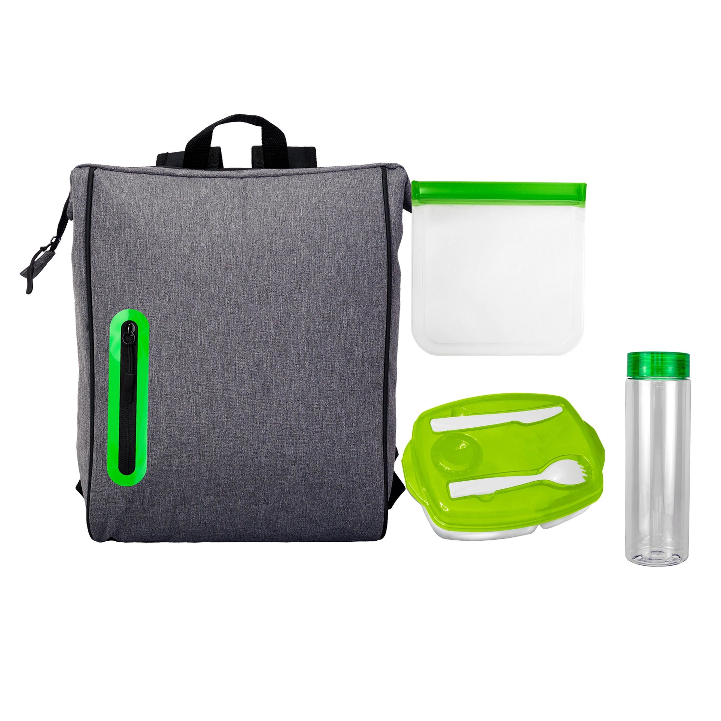 Locking Lid Sandwich & Drink Oval Lunch Cooler 12