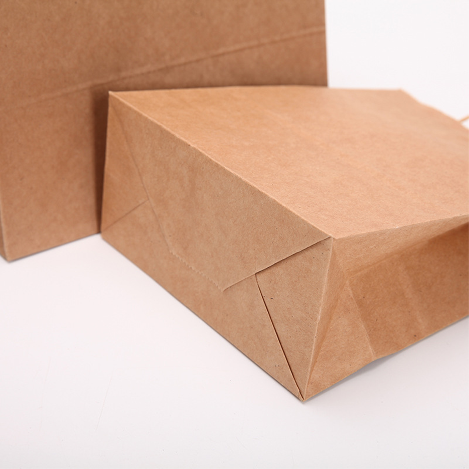 11x6x11 Kraft Paper Takeout Bag 1
