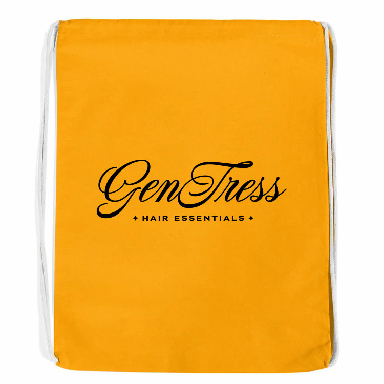 Colored Cotton Sports Pack, custom drawstring bag with logo imprint 25