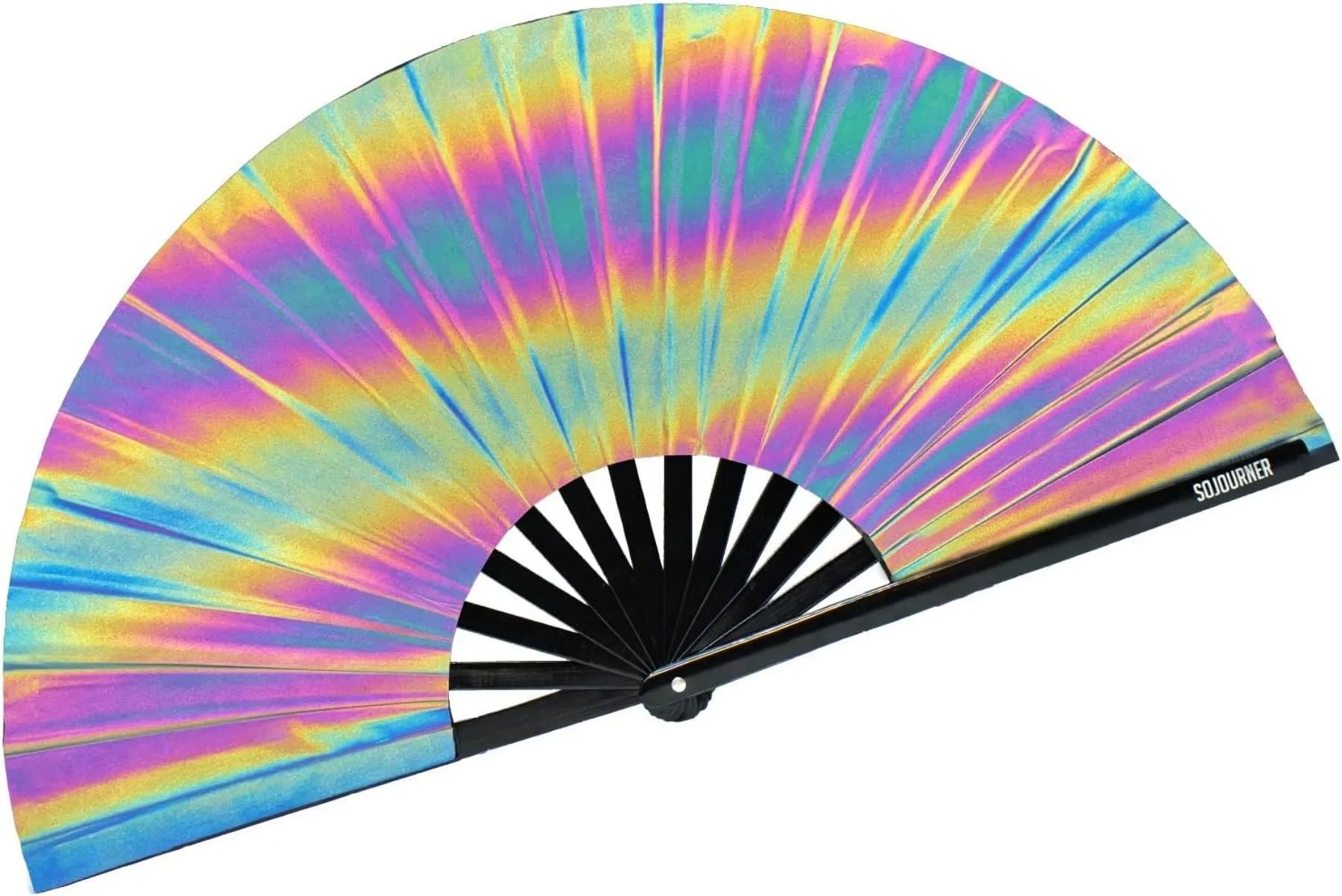 Holiday party rainbow fan 31