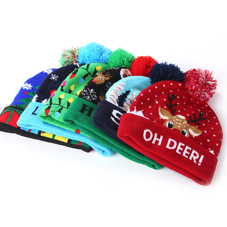 Christmas LED Beanie Hat 2