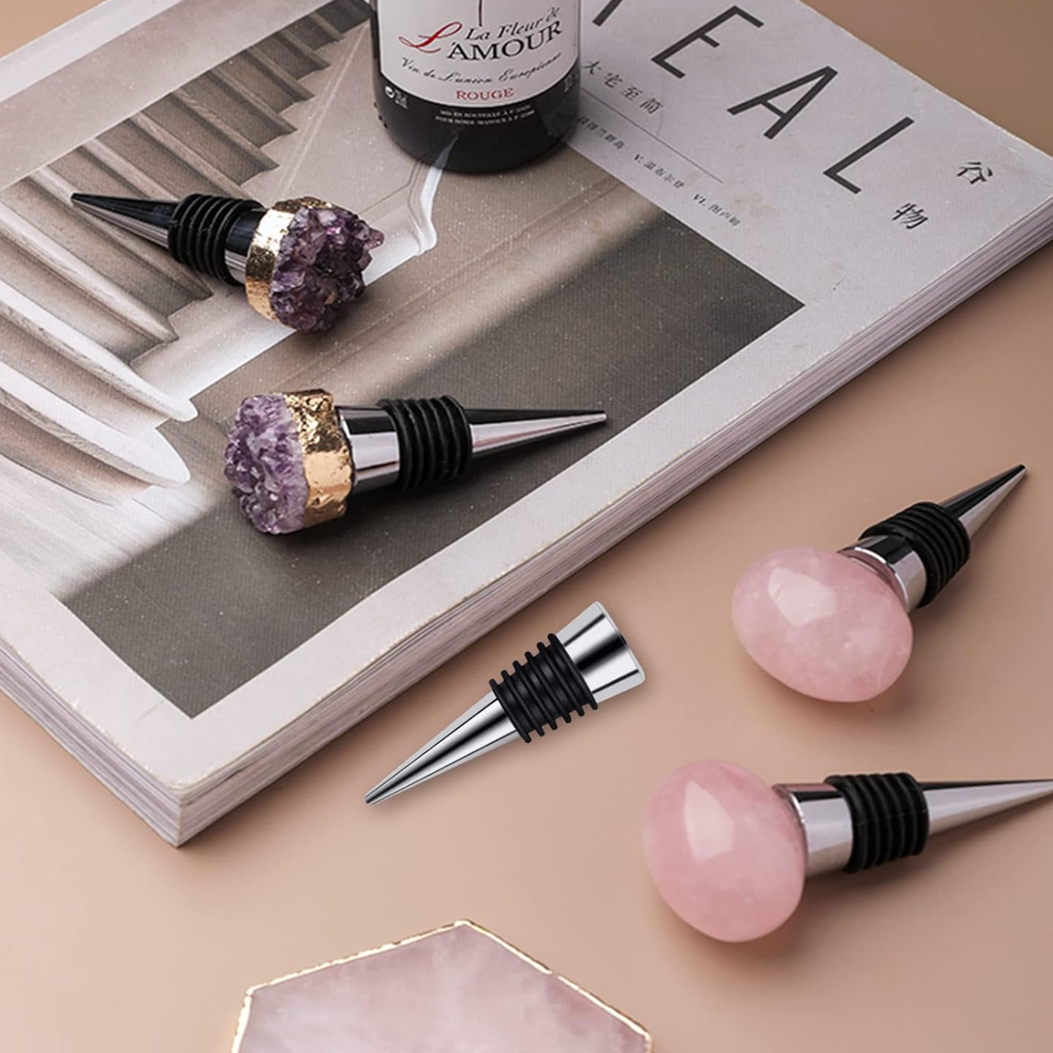 Die Cast Wine Bottle Stopper 5