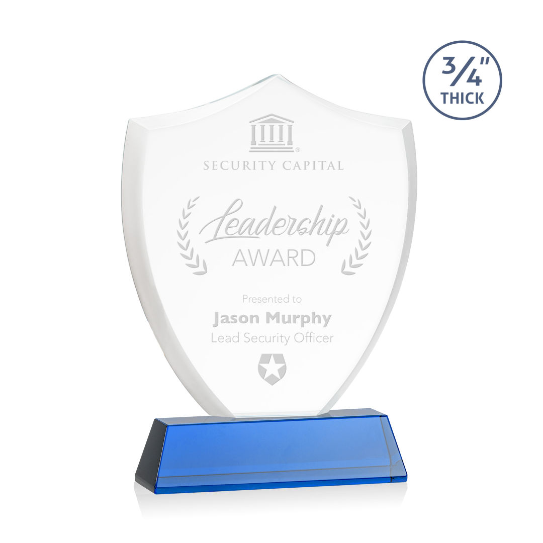 Scudo Shield Award on Newhaven - Blue 10