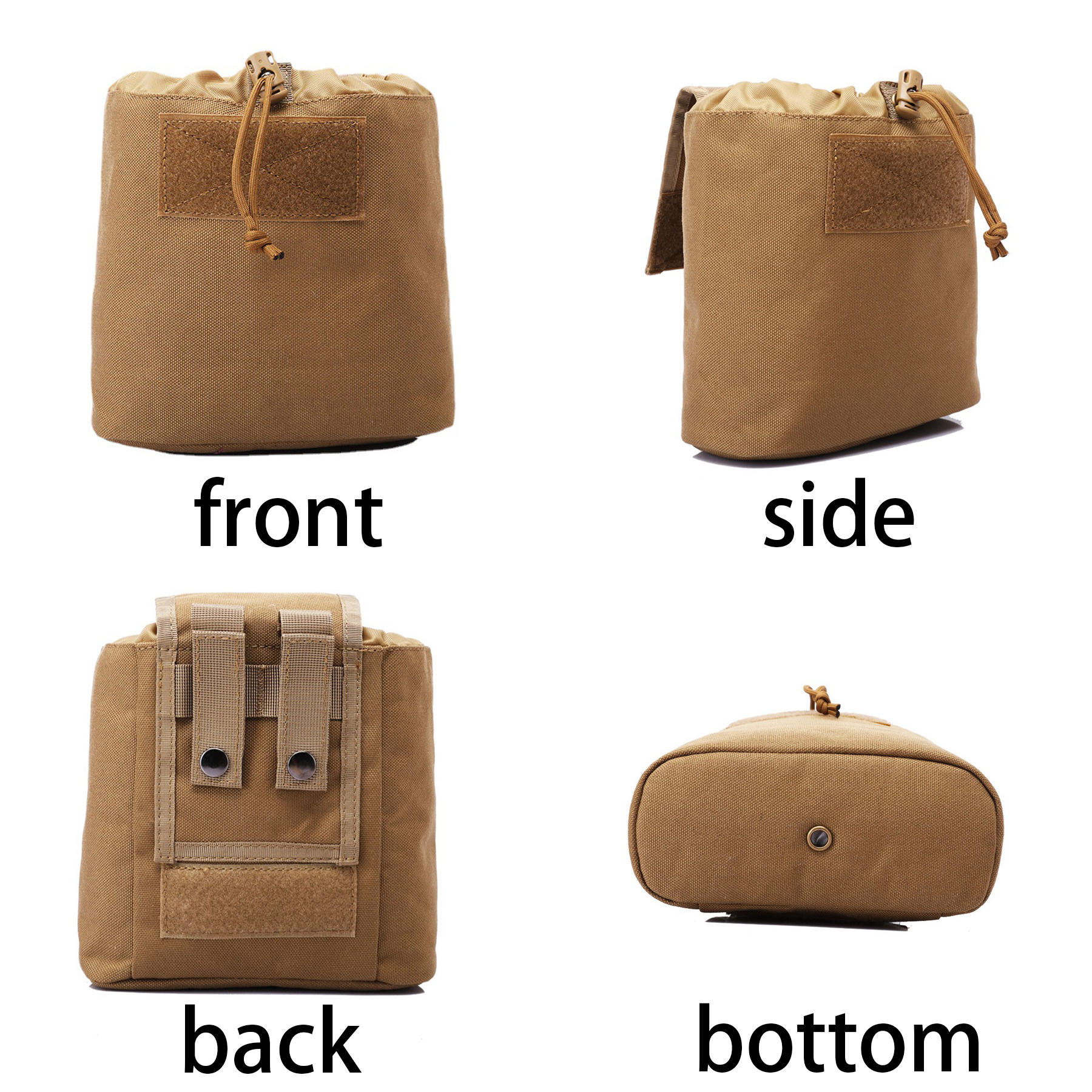 Oxford Outdoor sports camouflage folding recycling bag 7