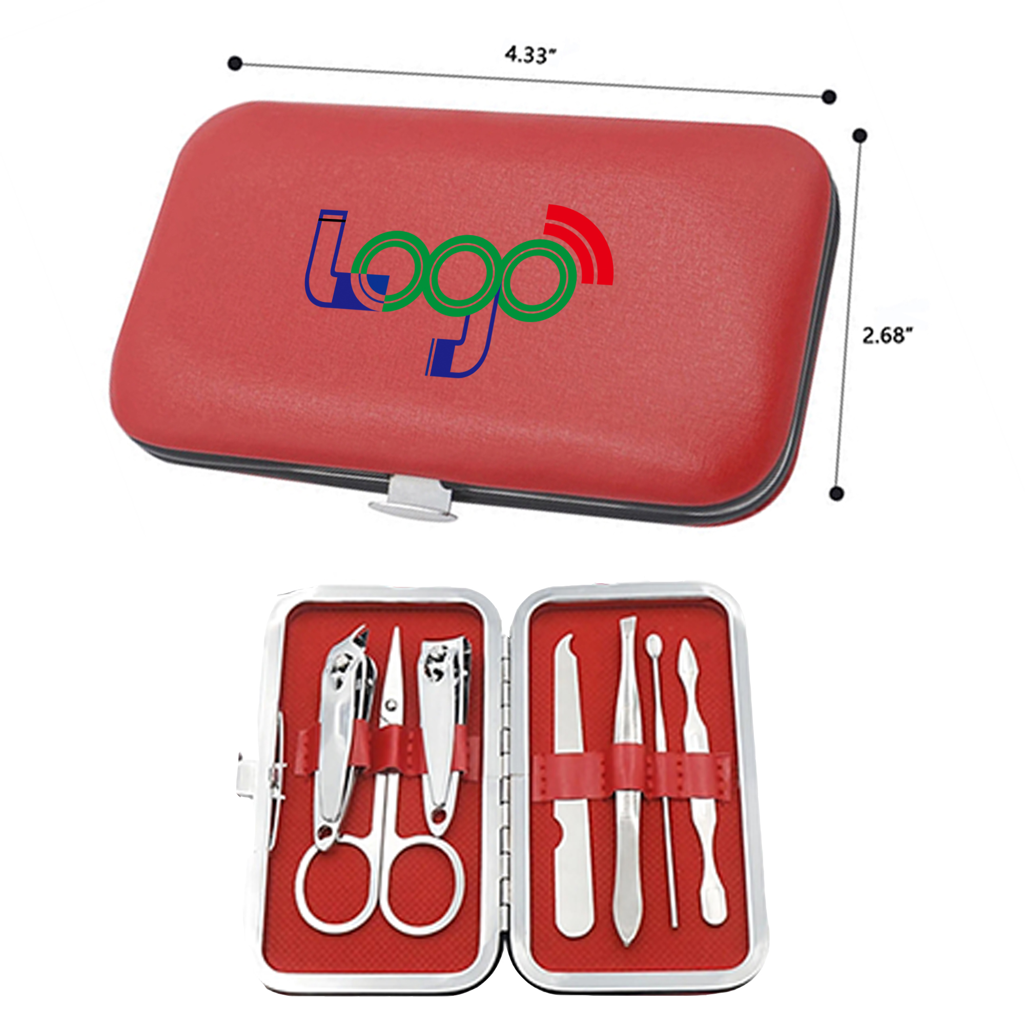 Durable Stainless Steel Nail Scissors Manicure Set 3