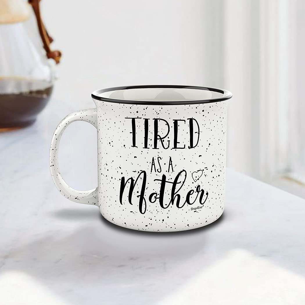 15Oz Speckled Classic Ceramic Campfire Coffee Mugs 5
