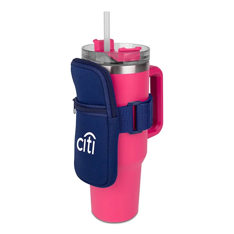 TumblerMate Two Zipper Pocket Pouch for 40oz Mug 14